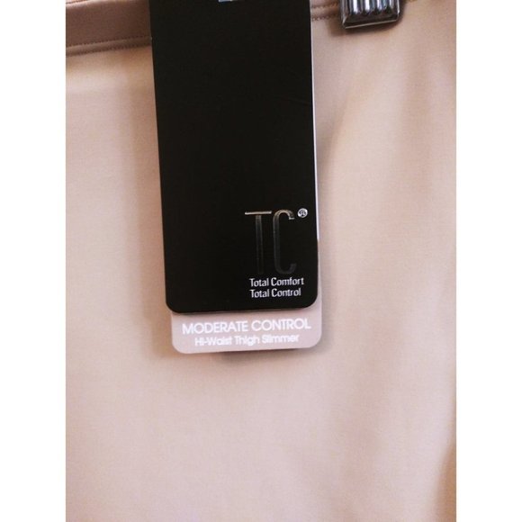 TC Fine Intimates Just Enough Tummy Control Hi-Waist Thigh Slimmer 2X NWT - Picture 3 of 7